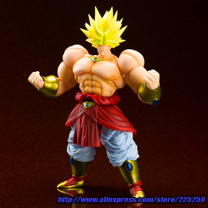 DRAGONBALL Dragon Ball Z/Kai Original BANDAI Tamashii Nations S. H. Figuarts/SHF эксклюзивная фигурка-Broly Super Saiyan