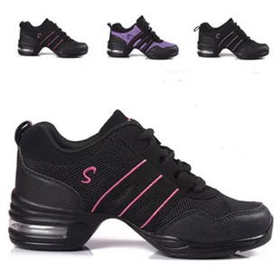 Новинка; дышащая обувь для танцев на мягкой подошве; женские спортивные кроссовки для танцев; обувь в стиле джаз и хип-хоп; женская танцевальная обувь; Zapatos movefun; 61