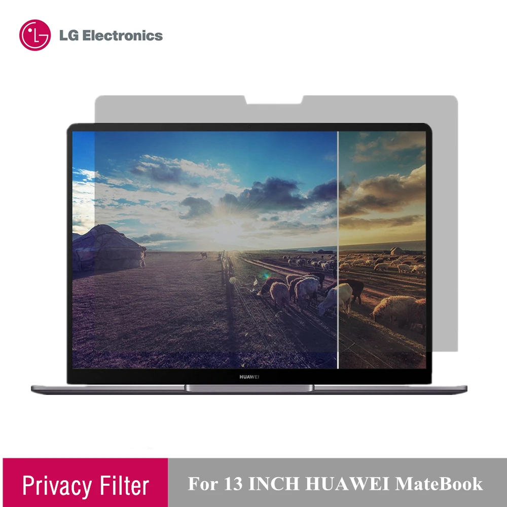 

Original LG Privacy Screen Filter Anti-Glare Protective Film for 13 inch HUAWEI MateBook