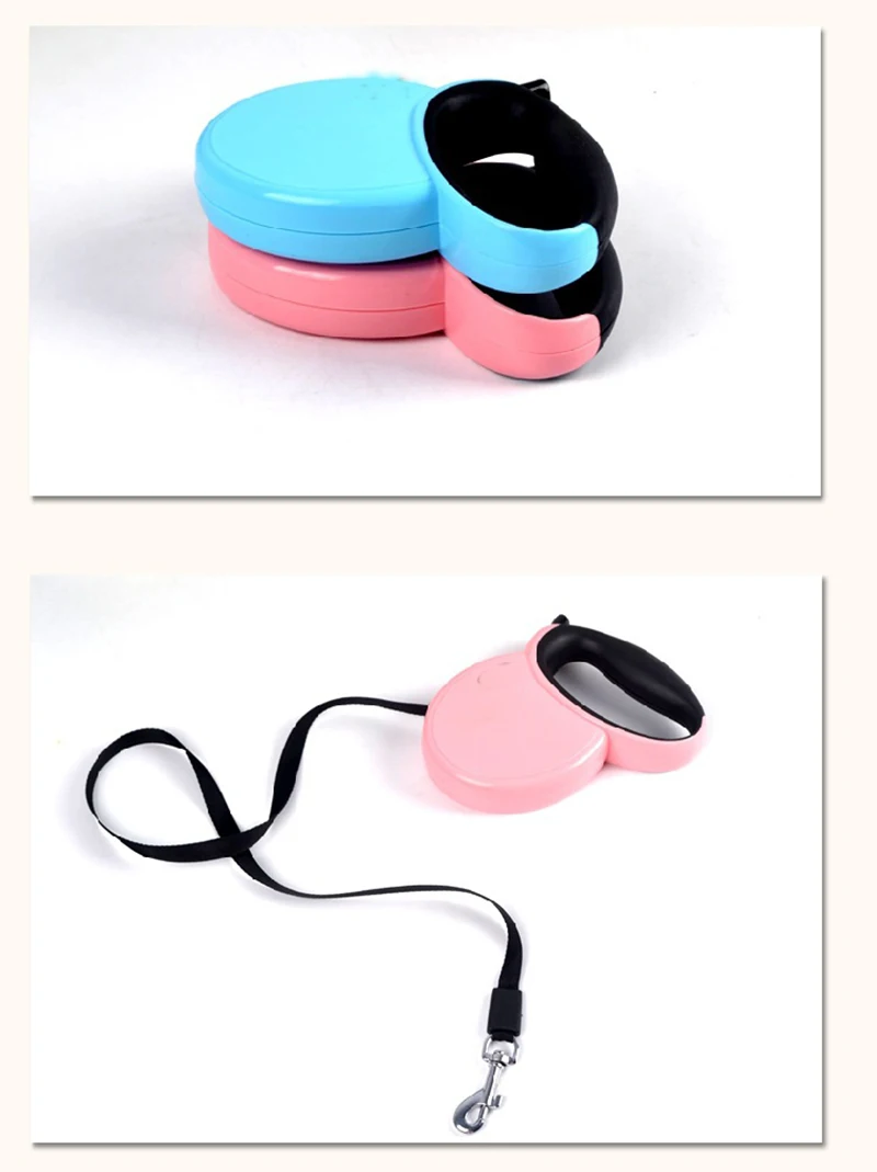 New 3M Pet Dog Cat lead Automatic Retractable Dog Leash Puppy Pet Traction Rope Chain Harness Dog collars Leash Pet Supplies8