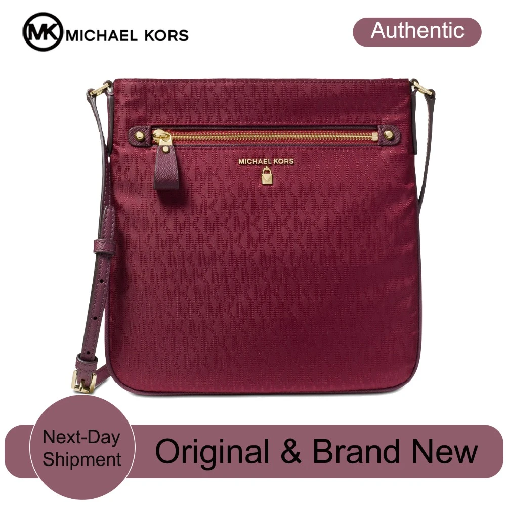 Michael Kors Kelsey Signature Crossbody bolsos de para mujeres bolsos por | - AliExpress