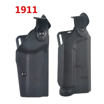 

Military Gun Holster Pistol Airsoft gun Holste Colt 1911 Gun Carry Waist Light Bearing Belt Holster Combat Right Hand Gun Case