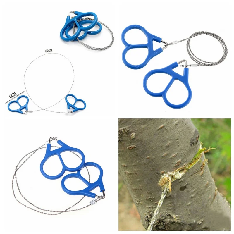 

Survival Necessary Tool Outdoor Camping Hunting High Strength Steel Wire Fretsaw Hiking Adventure Scroll String Saws