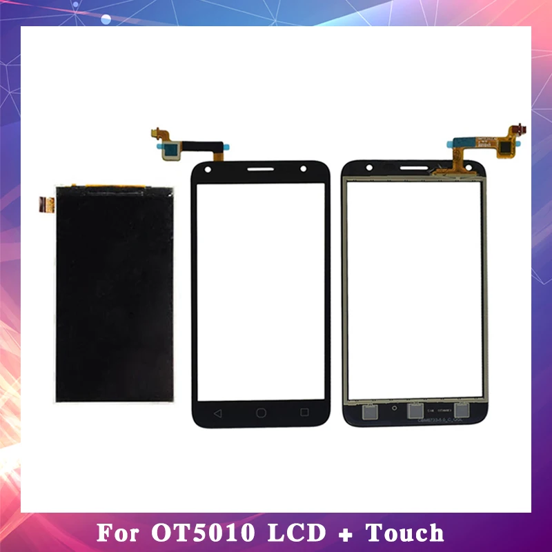 

5.0'' For Alcatel One Touch 5010 5010D OT5010 Lcd Display With Touch Screen Digitizer Sensor High Quality