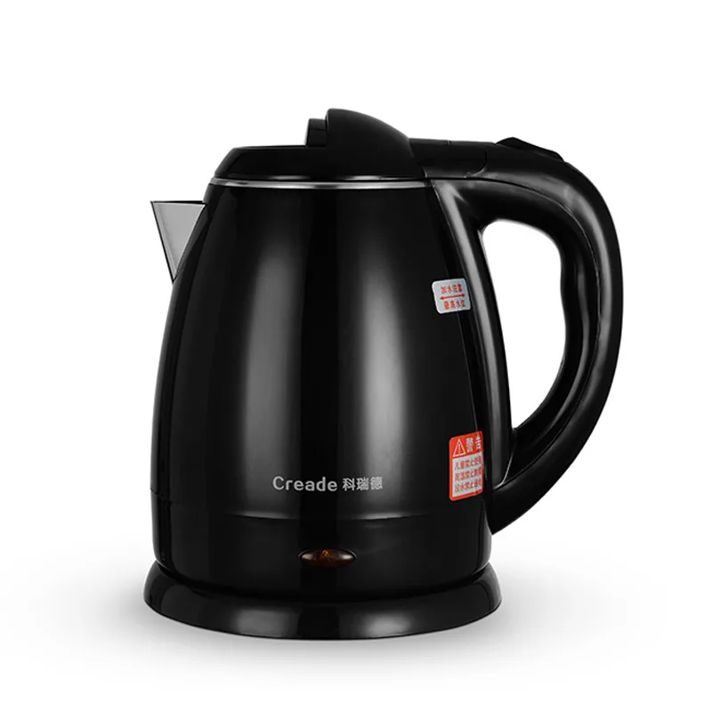 

Electric Kettle Quick Boiling Water Heating Small Stainless Steel Double Layer Anti-scalding Automatic Power-off Hotel Specific