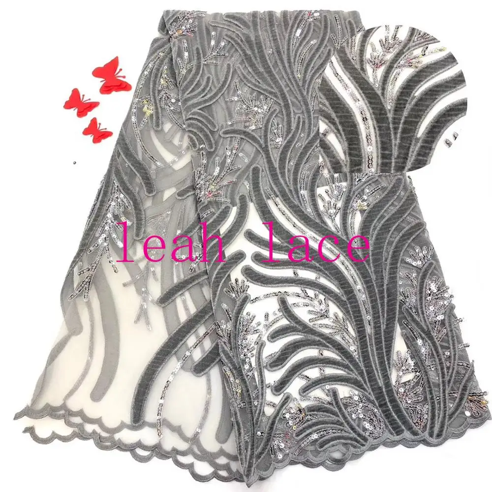 

stock 5yards/bag RFJ271# Sequins embroidered fabric with tree trunk patterns French style used for wedding dress dresses