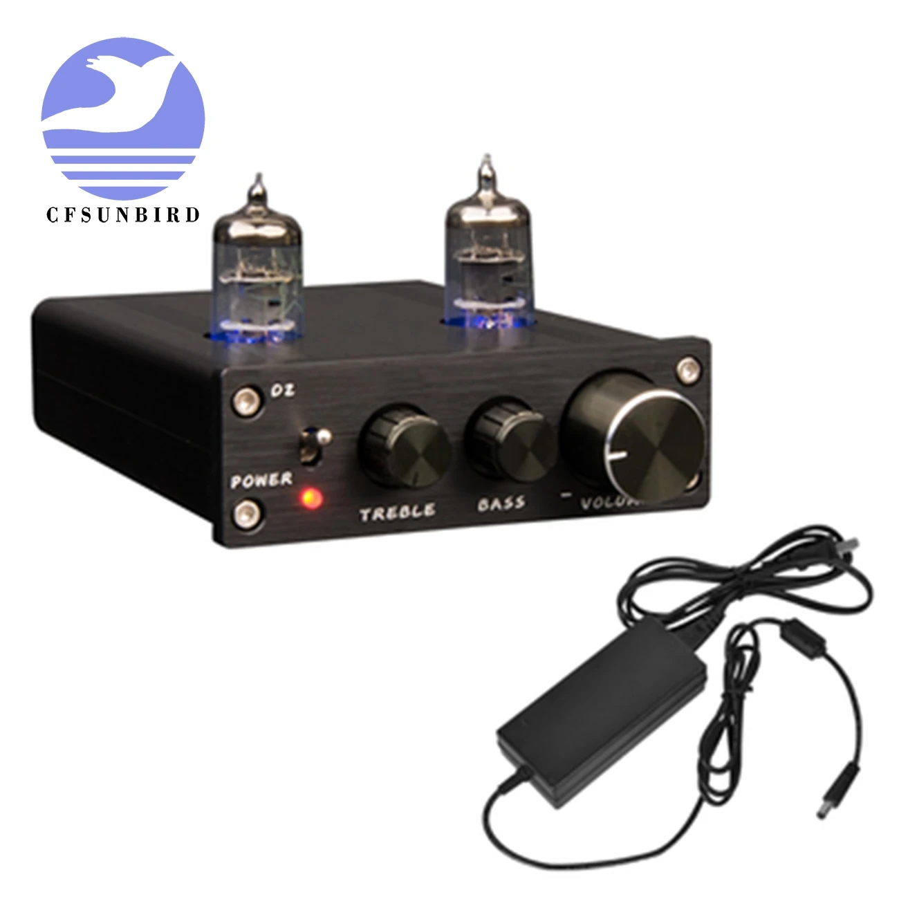 NEW 2018 Mini 6J1 Pre Amplifier HiFi vacuum tube high/bass