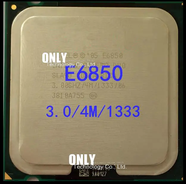 

free shipping E6850 Desktop Computer Processor Intel Cpu dual core 2 Duo Cpu 3.0GHz 4MB/1333MHz LGA 775