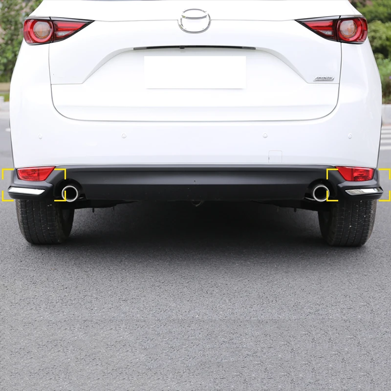 Для Mazda CX-5 CX5- датчик для парковки на задний бампер Защита декоративное покрытие 2 шт. авто аксессуары
