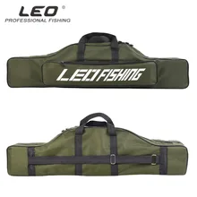 LEO 600D ткань Оксфорд двухслойная большая емкость 80 см рыболовные сумки морская Рыболовная Сумка Складная
