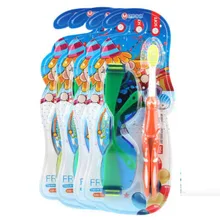 Зубная щетка Очищение ротовой полости аппарат клоун 1 шт./компл. клоунские очки детская зубная щетка красивые волосы