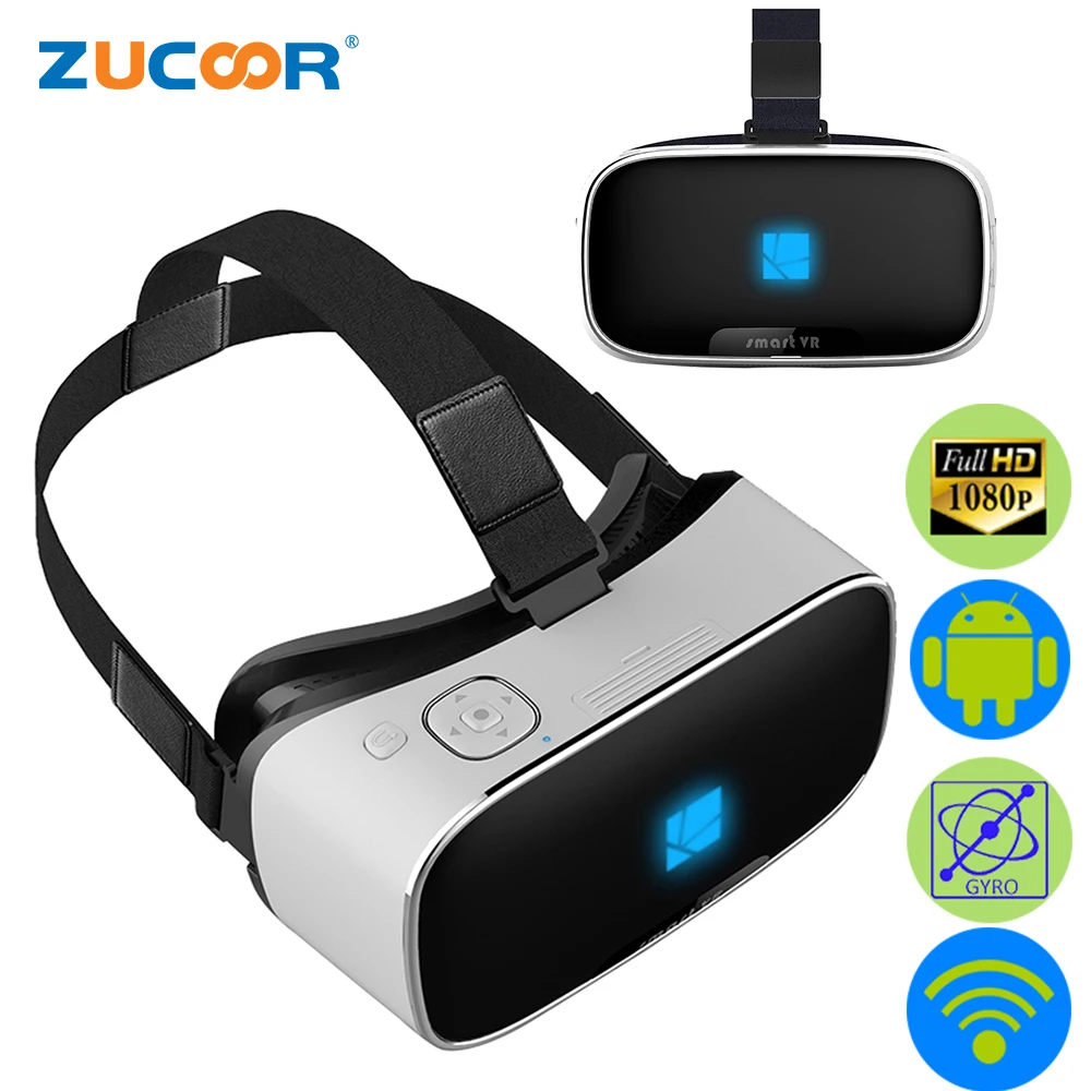 All In One 3D VR BOX Virtual Reality Goggles Binocular