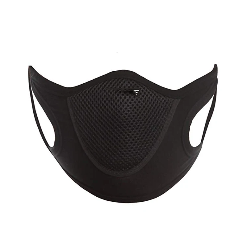 

Polyester Mouth Face Mask Cycling Wearing Windproof Anti Dust Anti-pollution Respirator Half Face Mask Cover Outdoor Sport