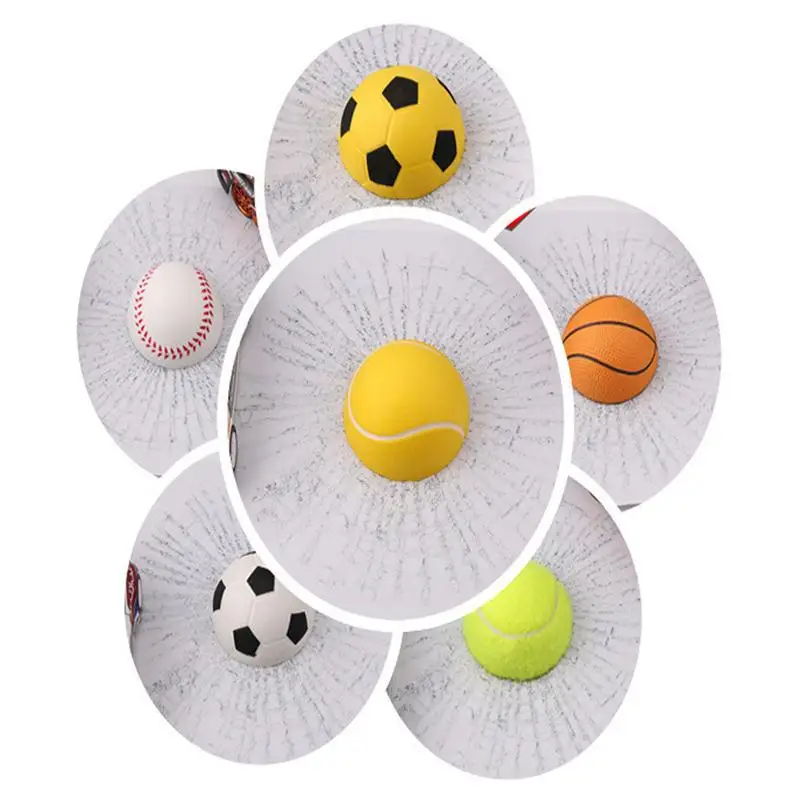 

Funny 3D Car Sticker Cute Ball Decals Spider Web Tennis Baseball Basketball Football Shape Window Paster Decoration