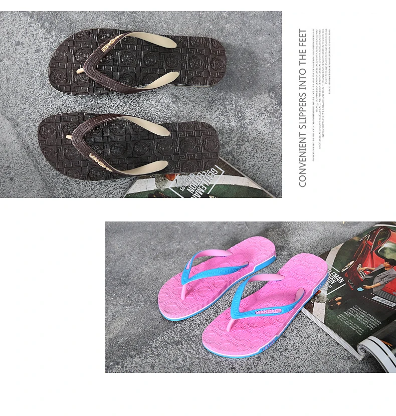 Новинка 2017 Летние тапочки вьетнамки пары тапочки пляжная обувь для ванной с шины модная повседневная мужская обувь d002