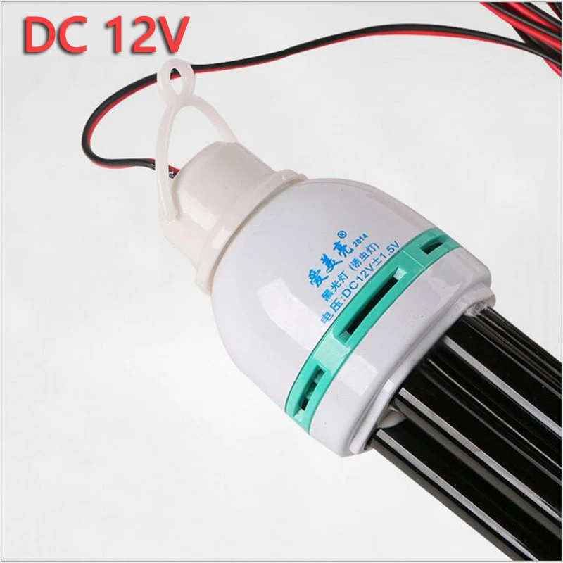 Лампа накаливания DC 12 V 40 W ультрафиолетовая лампочка ультрафиолетовая флуоресцентная лампа спиральная Enegy экономия черная световая фиолетовая лампа освещение