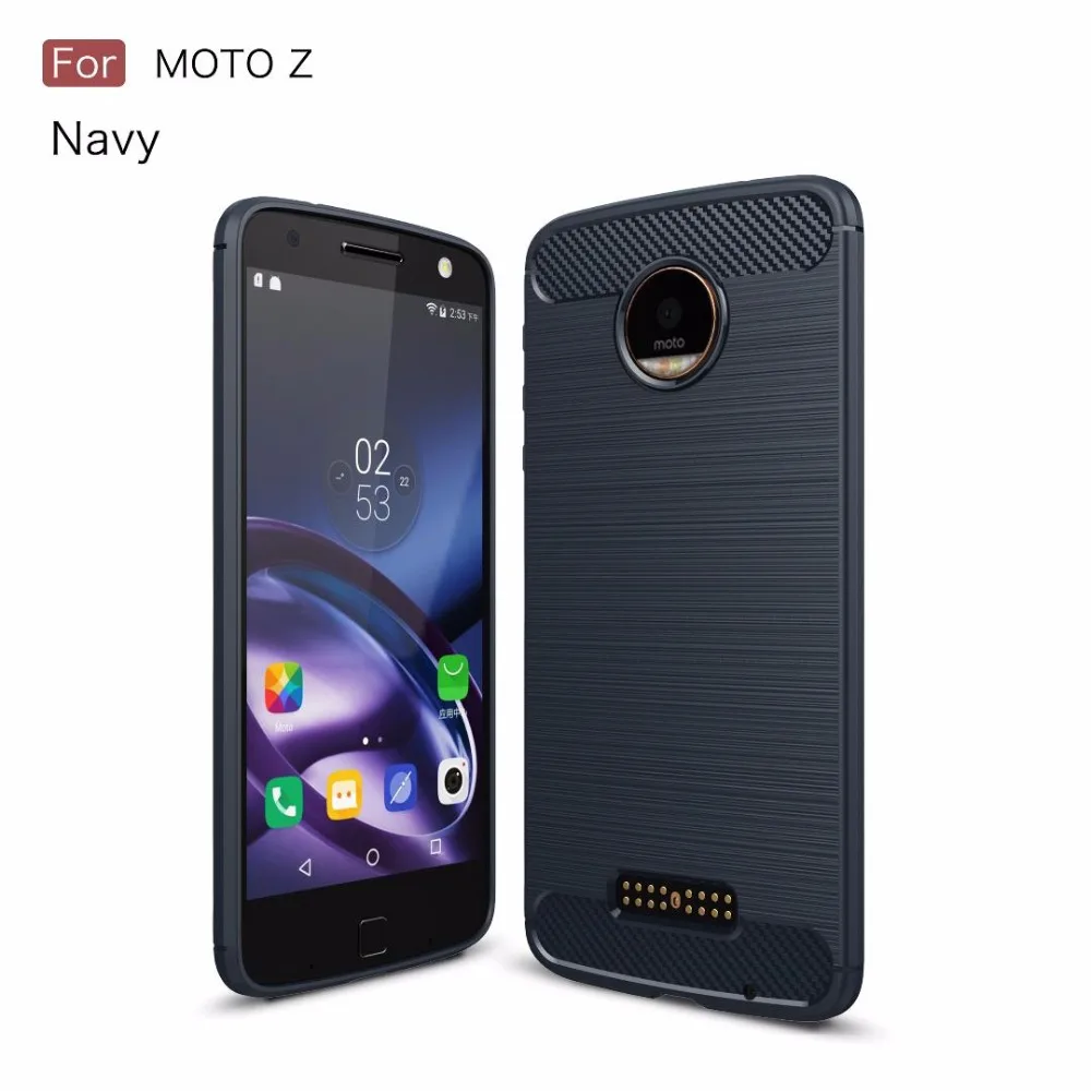 Роскошный мягкий чехол бампер для MOTOROLA moto Z2 Force Z3 Play телефона аксессуары Moto Z play C