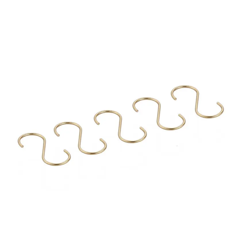 S brass hook 8