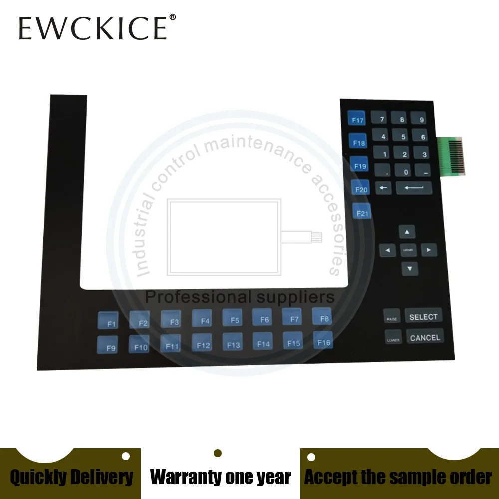 Новая панель 1400E 2711E K14C15 K14C15X HMI ПЛК мембранная переключатель