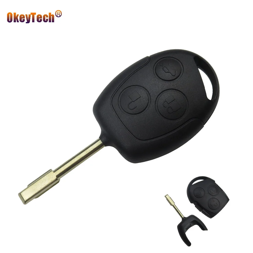 OkeyTech Новое поступление 3 кнопки для Ford Mondeo Focus 2 праздничный праздник авто цвет