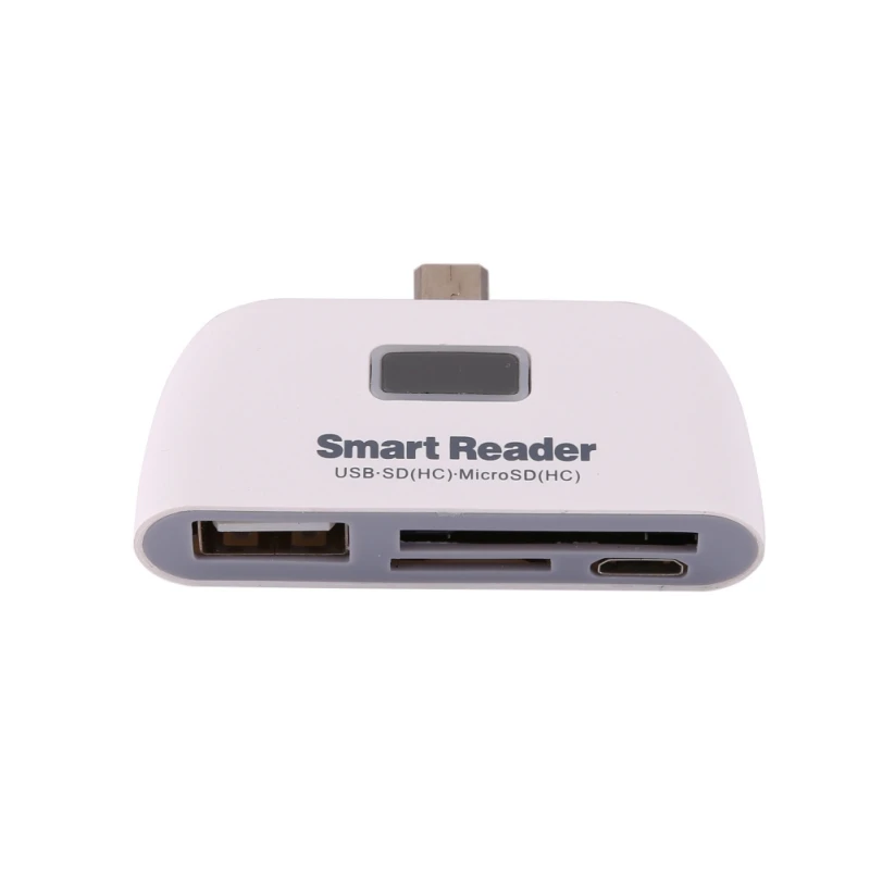 EDAL OTG к USB 2,0 считыватель смарт-карт SD устройство для чтения карт TF с портом Micro USB для Android смартфон кард-ридер s