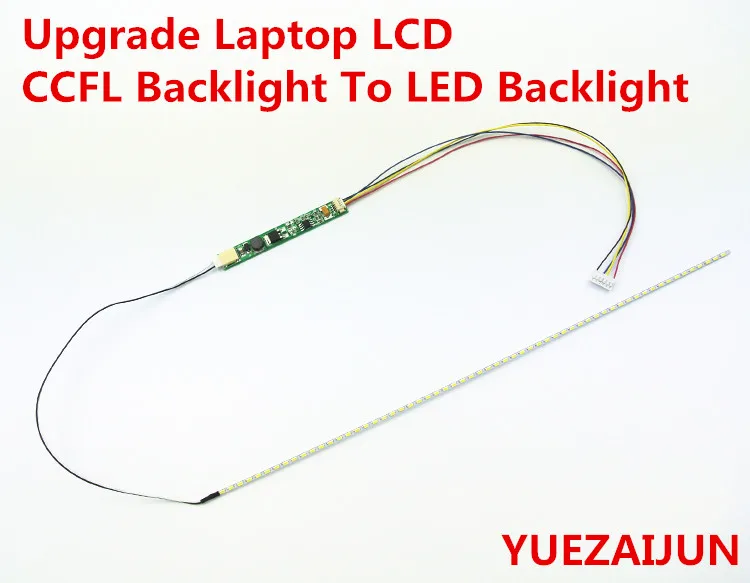 

15.4" 335MM*2MM Adjustable Brightness LED Backlight Strip Kit,Update Laptop LCD CCFL to LED Screen