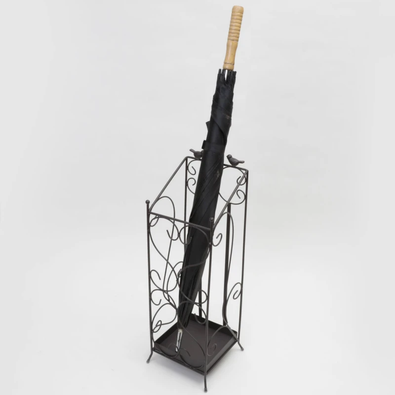Металлическая подставка для зонтов держатель Бролли трость черный гладить домашнего офиса птица металлическая подставка для зонтов