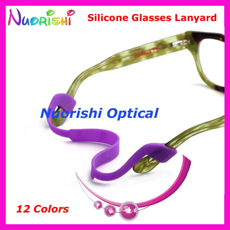 100 шт L605 12 цветов высокая эластичность силиконовые противоскользящие очки очковая оптика очковое Стекло солнцезащитные очки шнуры Шнур