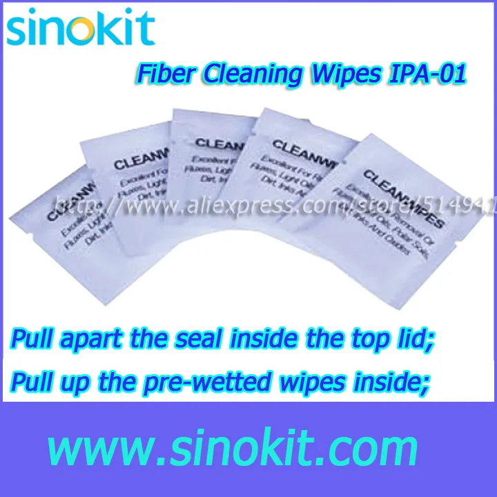 Fiber tools IPA Alcohol clean wipes Cleaner Tools - IPA-01 | Инструменты