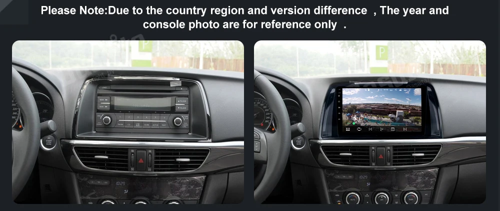 Perfect Dasaita 9 Inch Android Car GPS DVD Player Navi for Mazda 6 Atenza Stereo Autoradio 2013 2014 Bluetooth WIFI Mirror Link DAB+ 4G 3