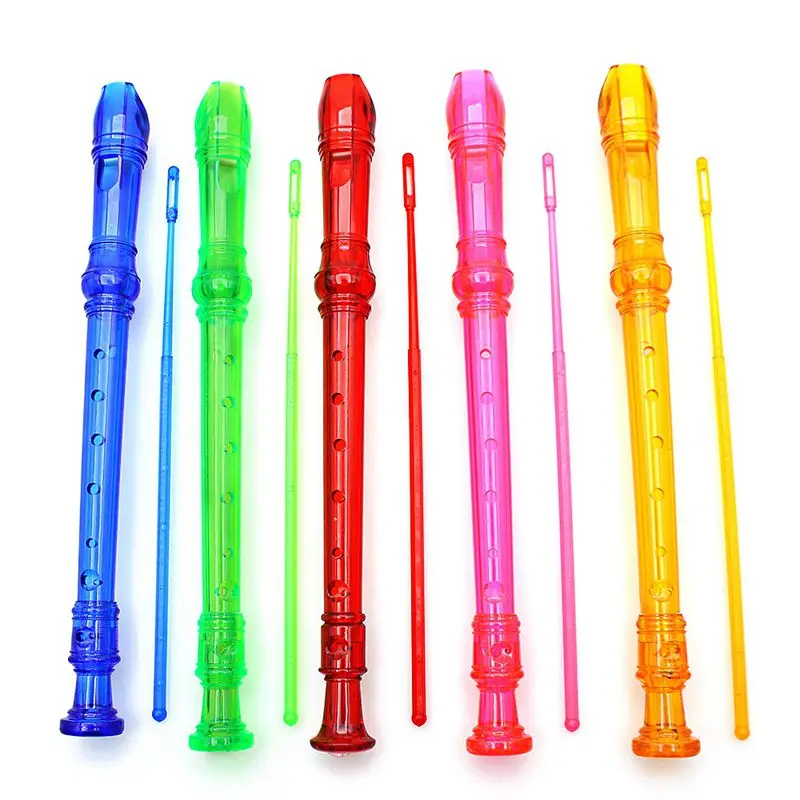 

Soprano Descant Recorder 8 Hole Music Flute w/ Cleaning Rod