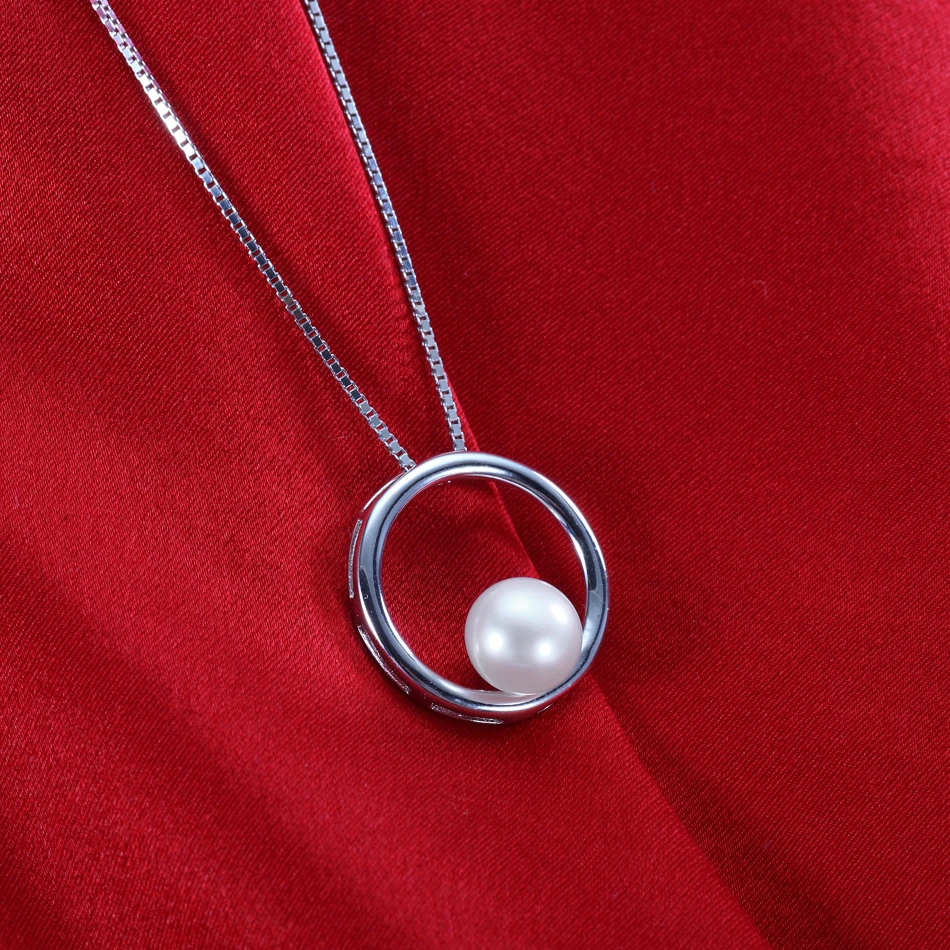 Женское ожерелье из серебра 925 пробы с пресноводным жемчугом 7 8 мм|necklaces for women|necklace
