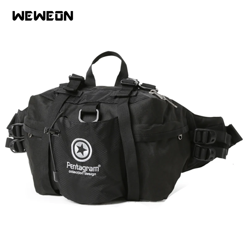 

Multifunctional Cycling Running Waist Bag Shoulder Waterproof Sport Waist Pack Graffiti Running for Bottle