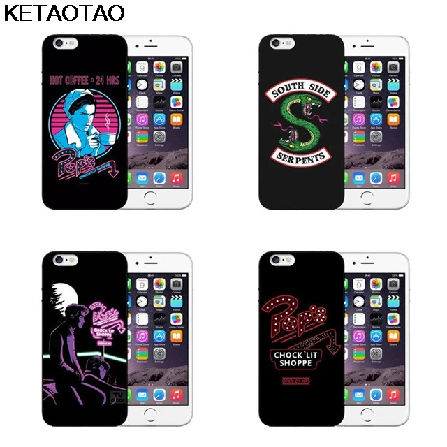 KETAOTAO Американский ТВ ривердейл окрашенные телефонные чехлы для iPhone 4S SE 5 5C 5S 6 6S 7 8