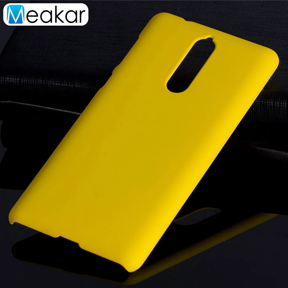 Матовый пластиковый чехол 5 3 дюйма для Nokia 8 Nokia8 2017 Задняя панель телефона чехол|case