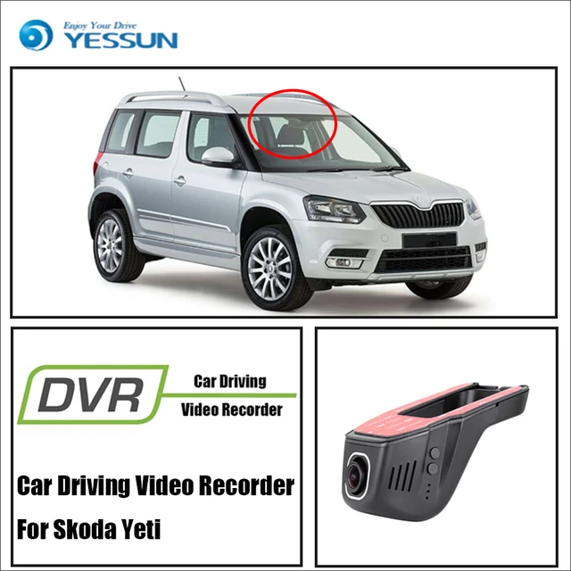 Best Price YESSUN Car DVR Digital Video Recorder for Skoda Yeti Front Camera Dash Not Reverse Parking Camera HD 1080P Best Price YESSUN Car DVR Digital Video Recorder for Skoda Yeti Front Camera Dash Not Reverse Parking Camera HD 1080P