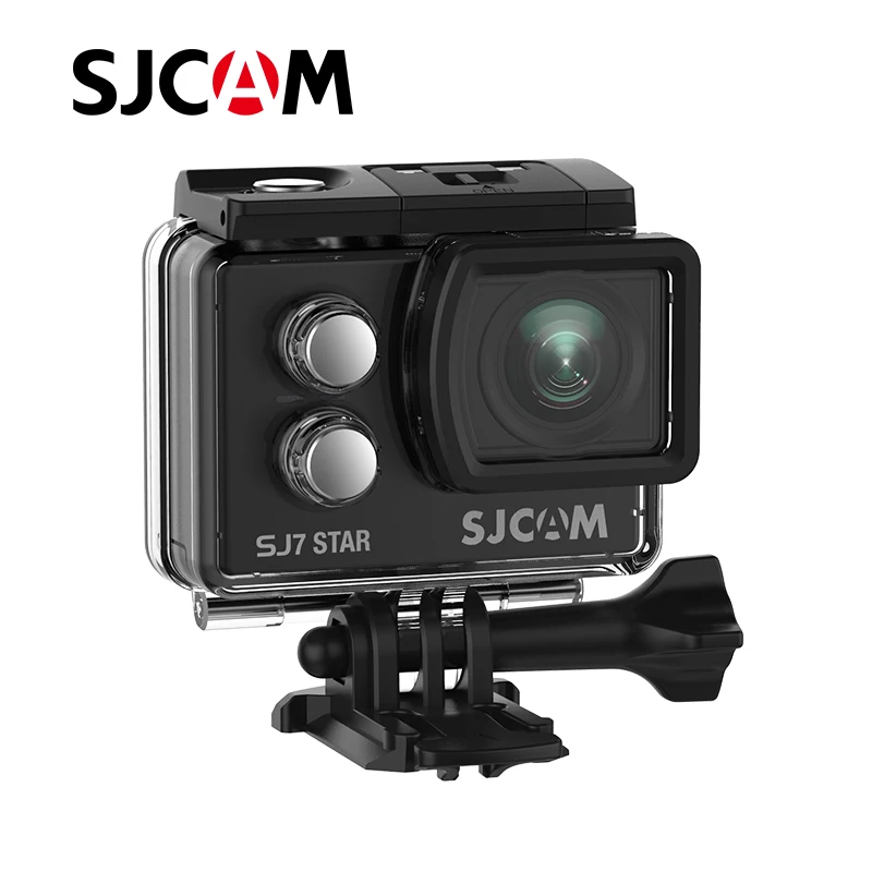 100% Оригинальные SJCAM SJ7 STAR экшен камера Wi Fi 4 К 2 ''Сенсорный экран Ambarella A12S75 30 м