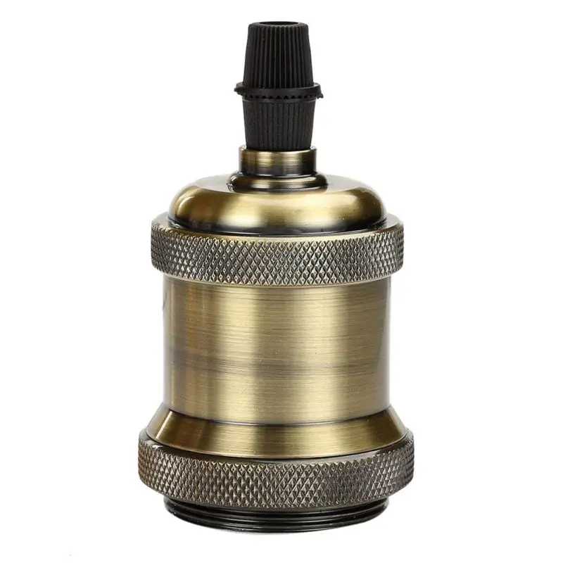 Винтажный подвесной светильник E27 винтовой базовый светильник алюминиевая основа фитинги промышленный выход приспособление Ретро держатель лампы