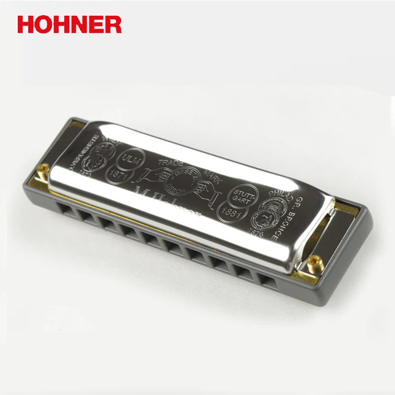 Hohner 10 Hole Rocket диатоническая Губная гармошка полимерная расческа блюз Арфа, Ключ C с подарками