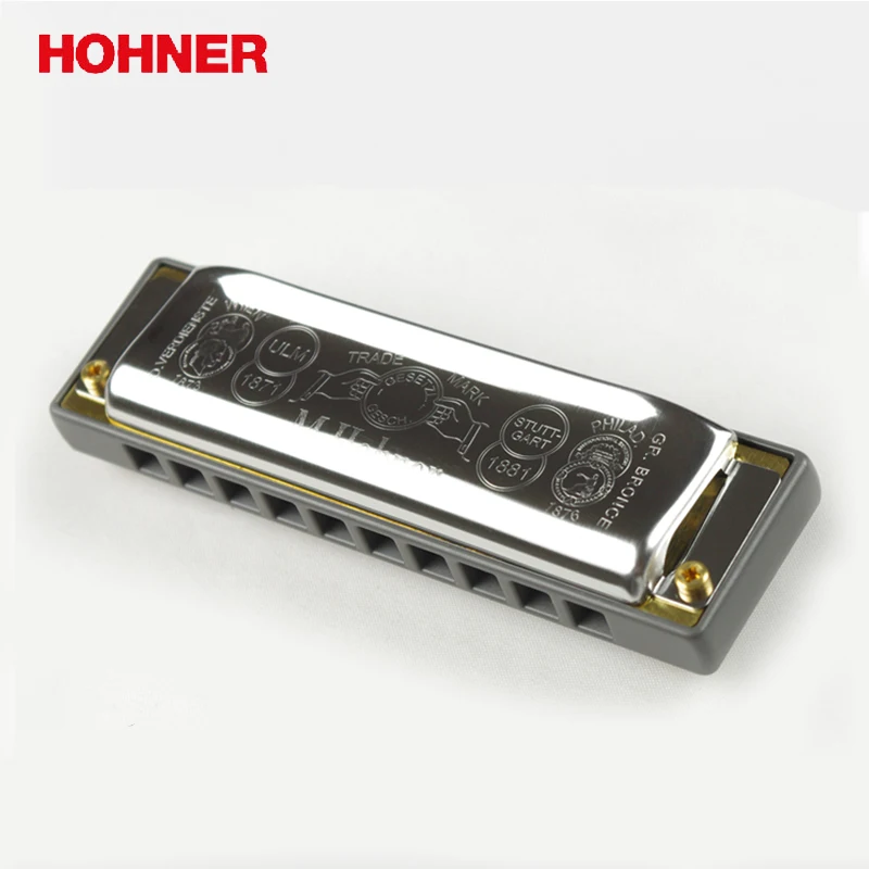 Hohner 10 Hole Rocket Diatonic Harmonica Resin Comb Blues Harp 