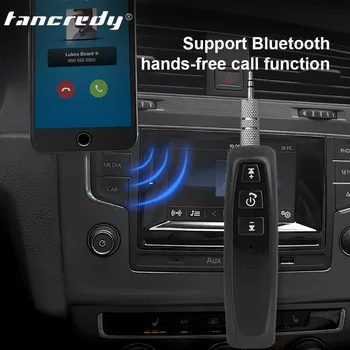 

Home Car Bluetooth Aux Audio Receiver Adapter TF Card 3.5mm Jack Aux Bluetooth Hands free Car Kit A2DP Stereo Mp3 Music Receiver