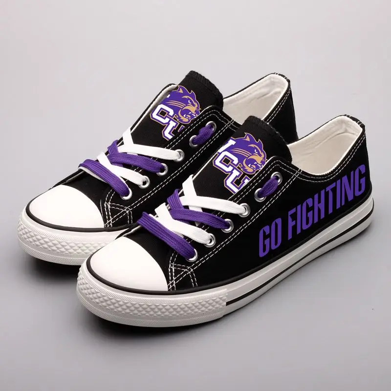 

America Carolina College Student Customized Casual Canvas Shoes Men Summer Platform Oxord Shoes Flat Espadrilles Zapatos Hombre