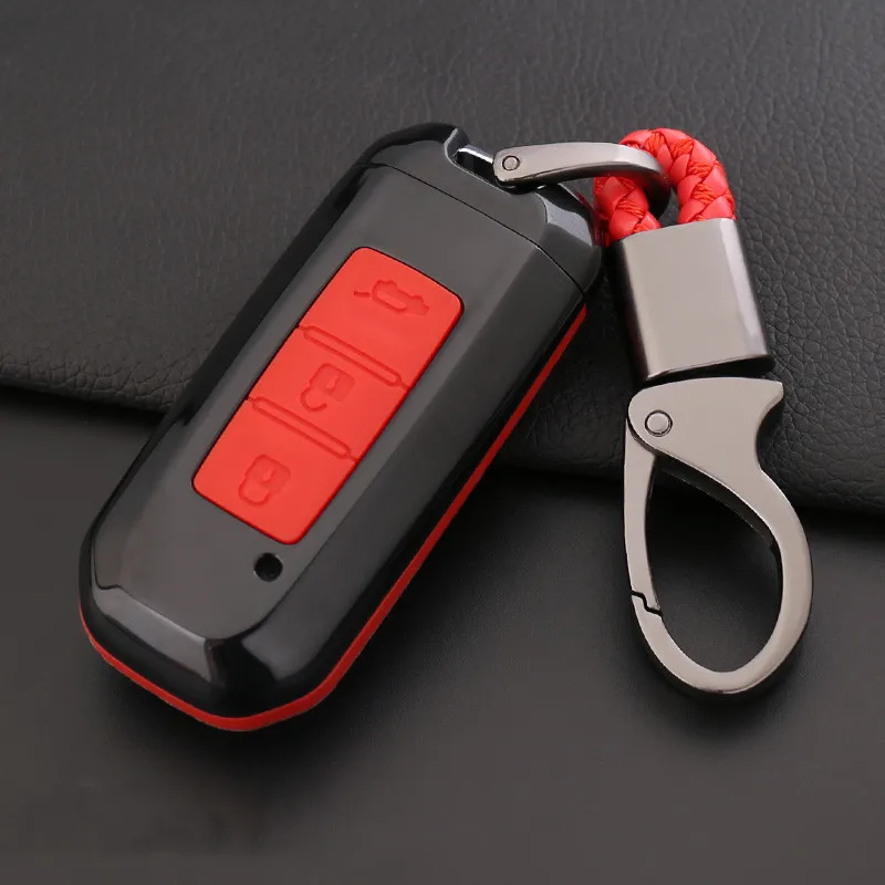 Key Case Remote Fob Shell Keychain Protector Holder for Wuling Hongguang S Baojun 730 510 560 Car Key Cover car accessories
