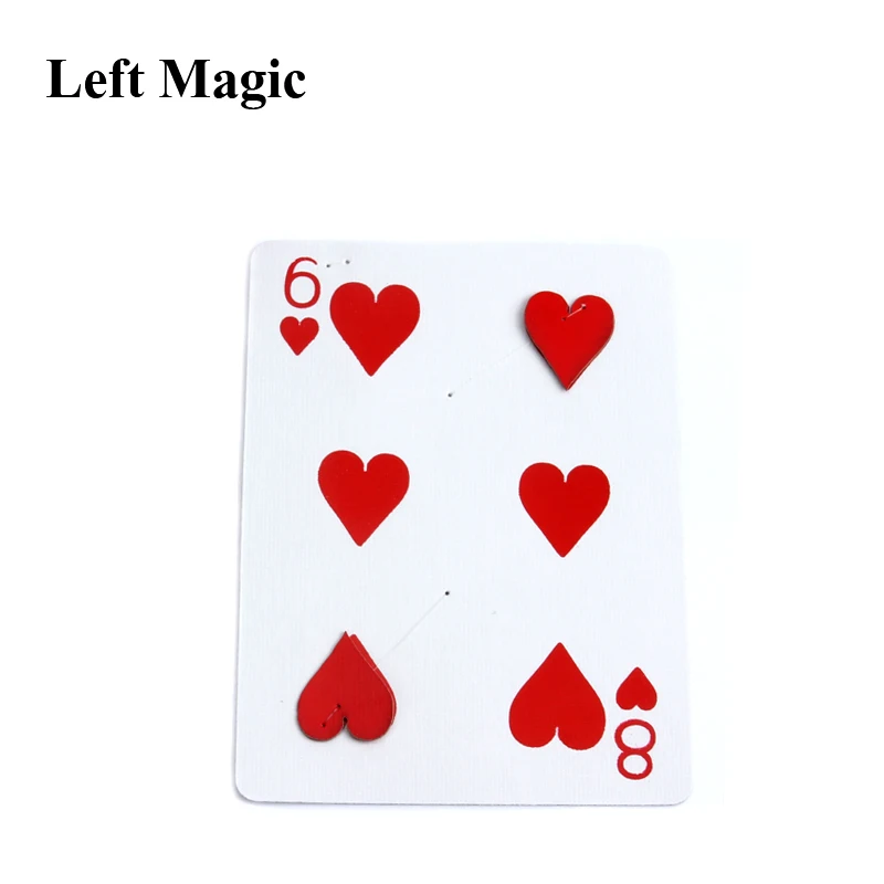 Fantastic 6 To 8 Moving Point Card For Magician Gimmick Close Up Magic Tricks Card For Professional Magician Magic C2024 Magic Tricks Aliexpress