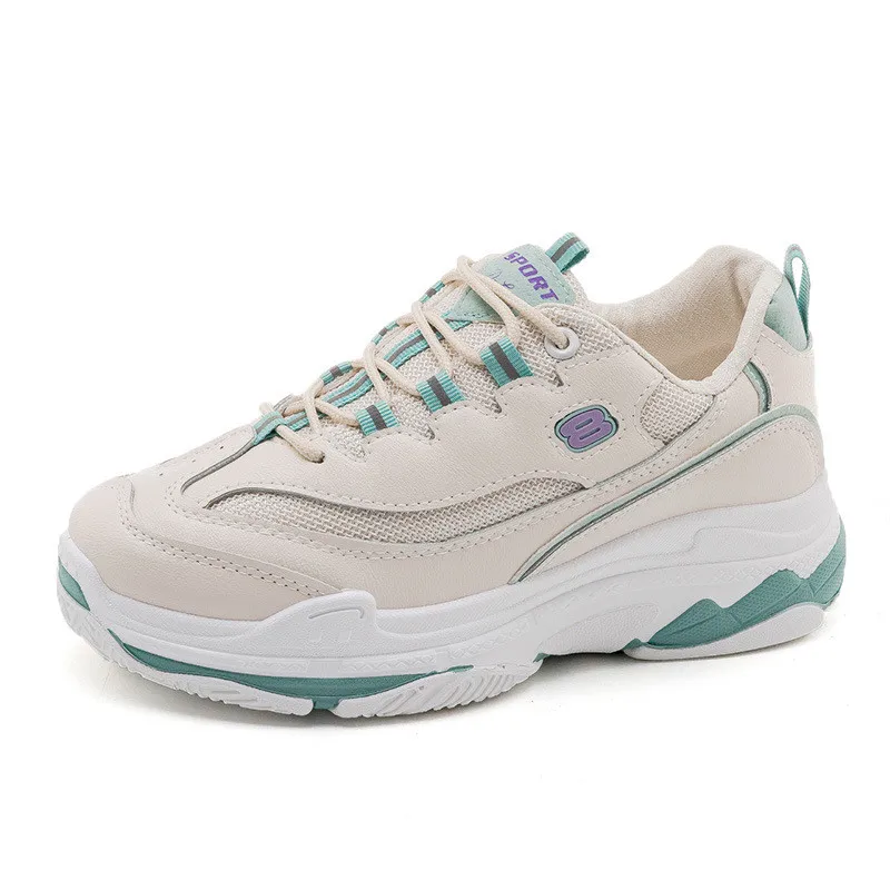 

Women Casual Shoes 2018 Autumn Mesh Women Shoes Flats Platform Lace-Up Fashion Breathable Women Sneakers Woman zapatos de mujer