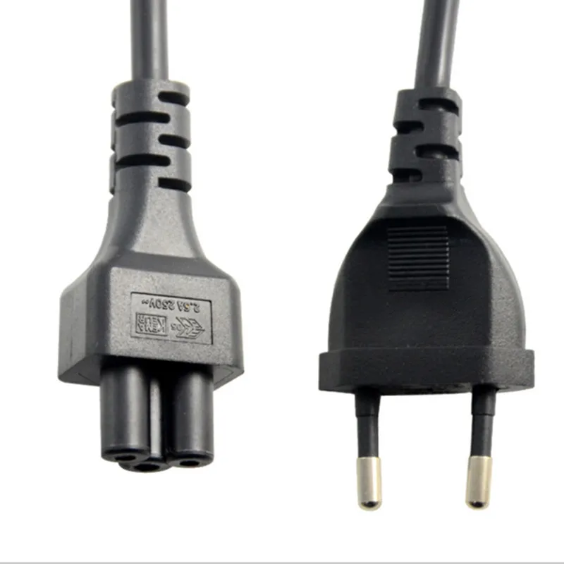 European Schuko to C5 AC Power Cord,6ft schuko to C5 power cord, C5 to