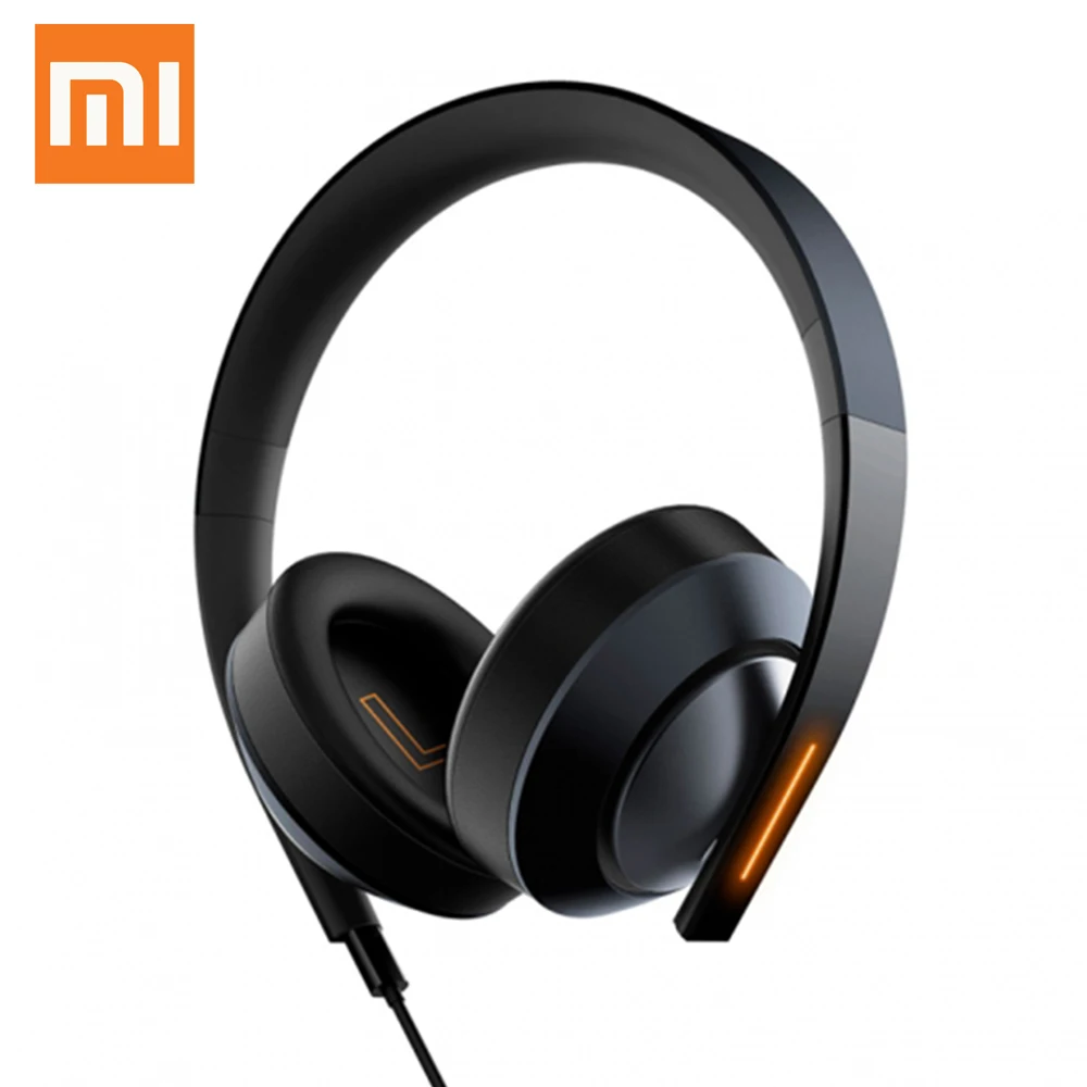 Оригинальная Xiaomi mi Ga mi ng гарнитура 7,1, наушники с Виртуальным объемным звуком, светодиодный светильник, шумоподавление, регулятор громкости для PUBG
