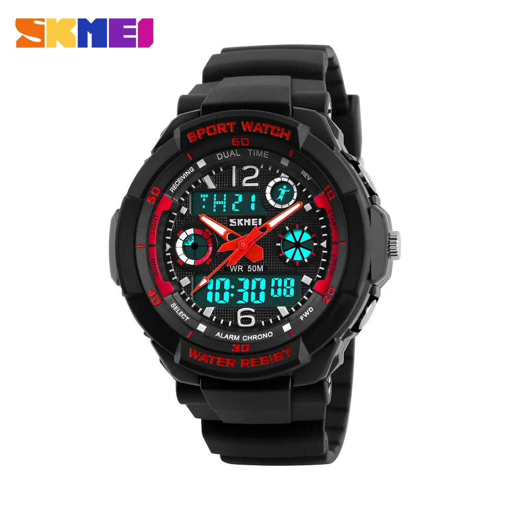 Новинка Skmei детские спортивные часы S SHOCK Военные модные повседневные кварцевые цифровые часы для мальчиков наручные часы Relogio Masculino