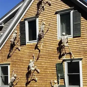 

AsyPets 90cm/150cm Halloween Party Decoration Skeleton Bar KTV Horror Scene Skeleton Props-30