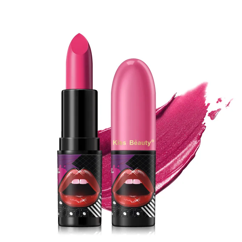 

12 color lipstick matte waterproof long lasting red lip makeup nude color glitter cosmetics waterproof matte lipstick